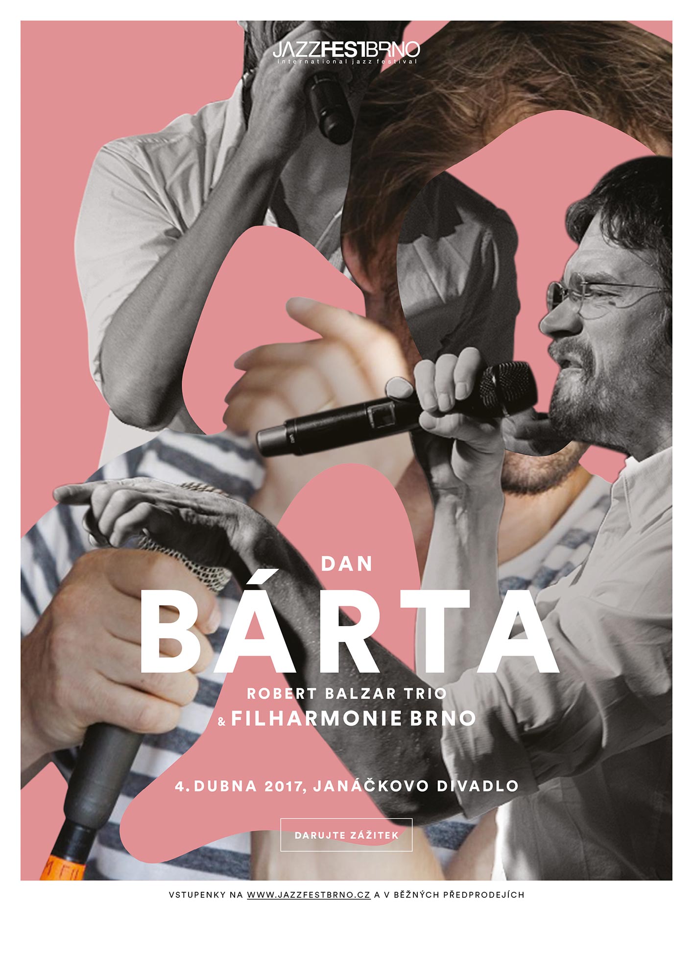 Jazzfestbrno 2017 - Dan Bárta a Robert Balzar Trio a Filharmonie Brno