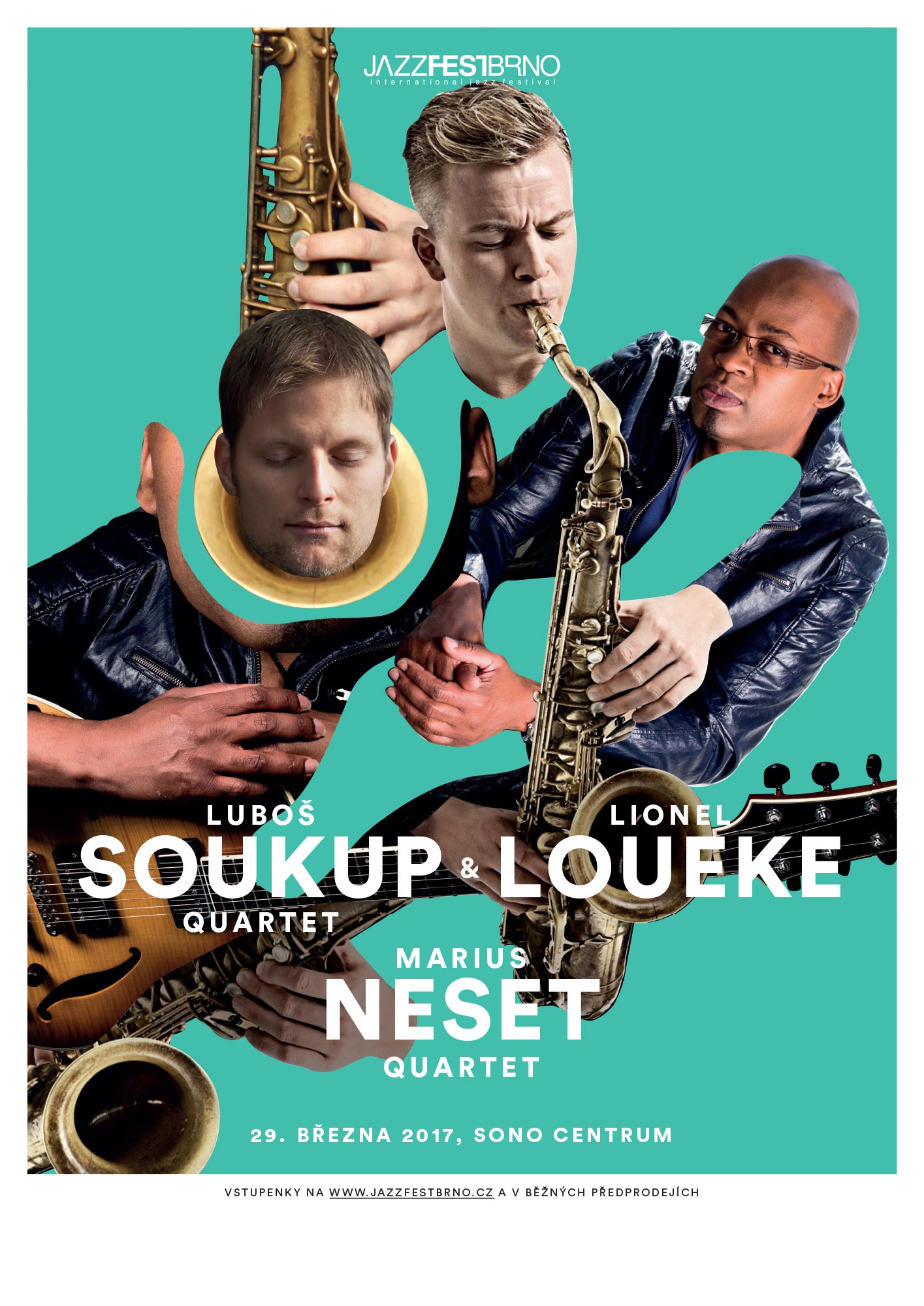 Jazzfestbrno 2017 - Soukup, Loueke, Neset